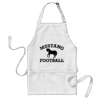 Mustang Football aprons