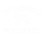 Mustang Football - White t-shirts