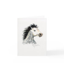 Mustang Horse Note/Greeting Card