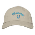Mustang Horshoes Hat embroidered hats