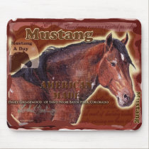 Mustang: Made in America!  Davy Greasewood mousepads