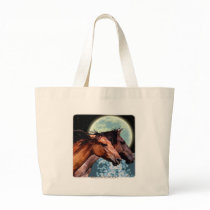 MUSTANG MOON ~ Tote Bag by RavenSpiritPrints MUSTANG MOON ~ Tote Bag
