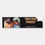 MUSTANG POWER Bumper CP Bumper Stickers
