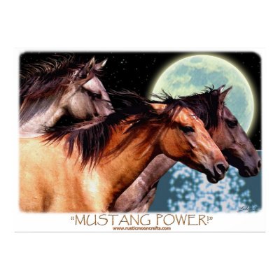 MUSTANG POWER ~ Poster Prints by RavenSpiritPrints