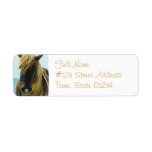 Mustang Return Address Label