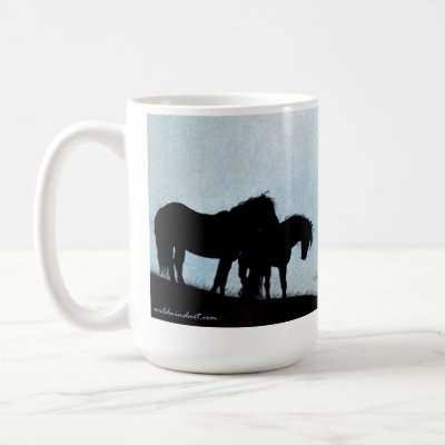 mustang logo silhouette. Mustang Silhouette Ceramic Mug by Spaziani. Double sided 15 oz ceramic mug shows off your wild side!! Embrace it and America#39;s last roaming wild horses!