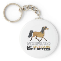 Mustangs Do It Better Keychain