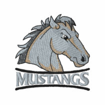 Mustangs embroidered shirts