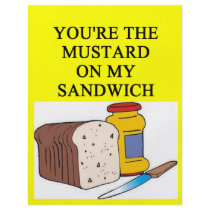 MUSTARD and sandwich lover Flyer Design