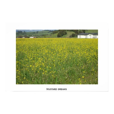 Mustard dreams print by sfeisal