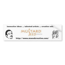 Mustard Seed Creative bumper stickers by AZBeagles5 Mustard Seed Creative bumper stickers