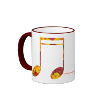 Mustc Note Coffee Mug by shadyoakbutterfly Mustc Note Coffee Mug