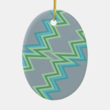 Muster Zickzack pattern zig zag Weinachtsornamente