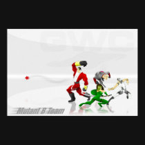 mutant-B-team posters