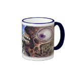 Mutant baby with Plush Toy Cow Mugs
