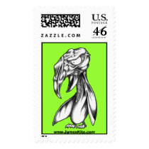 Mutant Birdie postage