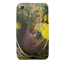 Mutant Dandelion iPhone 3 Case-Mate Cases