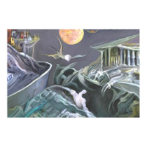 Mutant landscape ' Fulcontrast ' posters