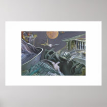 Mutant landscape posters