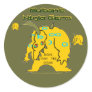 Mutant Ninja Germ Sticker for lockers, shoes, etc.