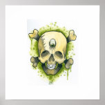 Mutant Skull & Bones Posters