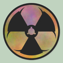 Mutation Hazard Symbol stickers