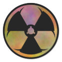 Mutation Hazard Symbol stickers by Akitsu Mutation Hazard Symbol stickers