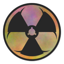 Mutation Hazard Symbol stickers