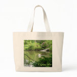 Mute Swan (Cygnus Olor) by Footbridge Canvas Bag