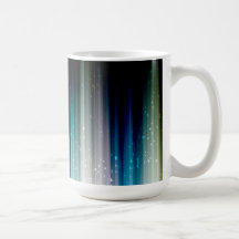 Muted Abstract Rainbow Coffee Mug