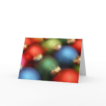 Muted Ornaments - Christmas Card by dchaddad Muted Ornaments - Christmas Card