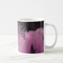 Muted Pink Tulips Mugs
