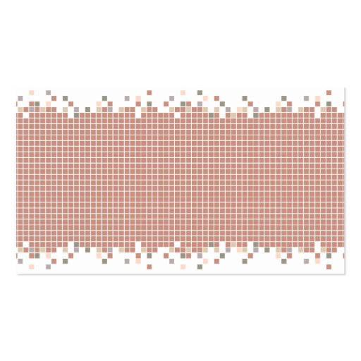 Muted Pixels business card (back side)