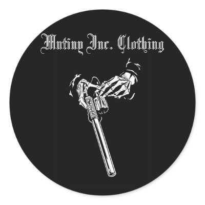 Mutiny Inc. Clothing Stickers by avenged1985