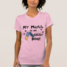 Mutt Agility Dog Ladies T-Shirt