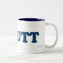 Mutt Blue Coffee Mug