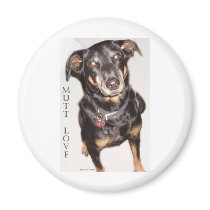 Mutt Love magnets