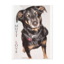 Mutt Love postcards by DRCrafts Mutt Love postcards