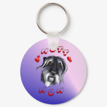 Mutt Mom Keychain by Lotacats Mutt Mom Keychain