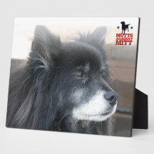 Mutts Against Mitt Display Plaque