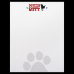 Mutts Against Mitt Custom Letterhead
