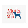Mutts against Mitt Post Card