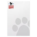 Mutts Against Mitt stationery