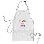 Mutts are Fun aprons