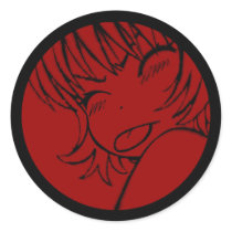 muuhh - cute anime - kawaii >_< red stickers