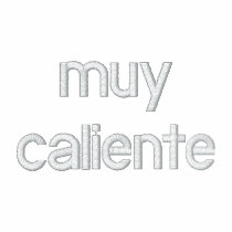 Muy Caliente Ladies Cocoa Zip Hoodie embroidered shirts by hooyah Muy Caliente Ladies Cocoa Zip Hoodie embroidered shirts