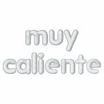 Muy Caliente Women's Fleece Track Jacket - Custom embroidered shirts