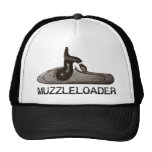 Muzzle loader breech & hammer, black powder rifle hats