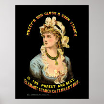 Muzzys Sun Gloss & Corn Starch Poster