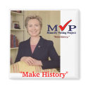 MVP Hillary Clinton magnet